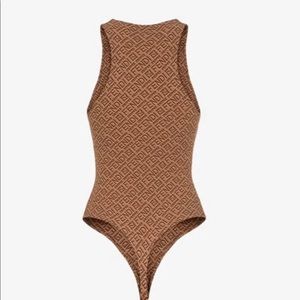 FENDI X SKIMS Nude bodysuit